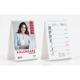 KALENDARZ STOJĄCY PIONOWY TYGODNIOWY O-PRESS ROK 2027 OFFICE 3148 A5