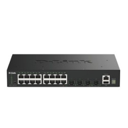 D-Link Przełącznik zarządzalny DGS-1530-20/E 16 Ports GE + 4 Ports 10G SFP+ Smart