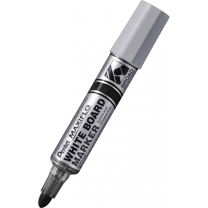 MARKER SUCHOŚCIERALNY PENTEL MAXIFLO MWL5W-A CZARNY OKRĄGŁA