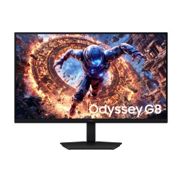 Samsung Monitor 32 cale Odyssey G80HS IPS 6144x3456 6K 16:9 2xHDMI 1xDP 2xUSB 3.2 1ms 330/165Hz HAS+PIV płaski 2Yd2d (LS32HG802E