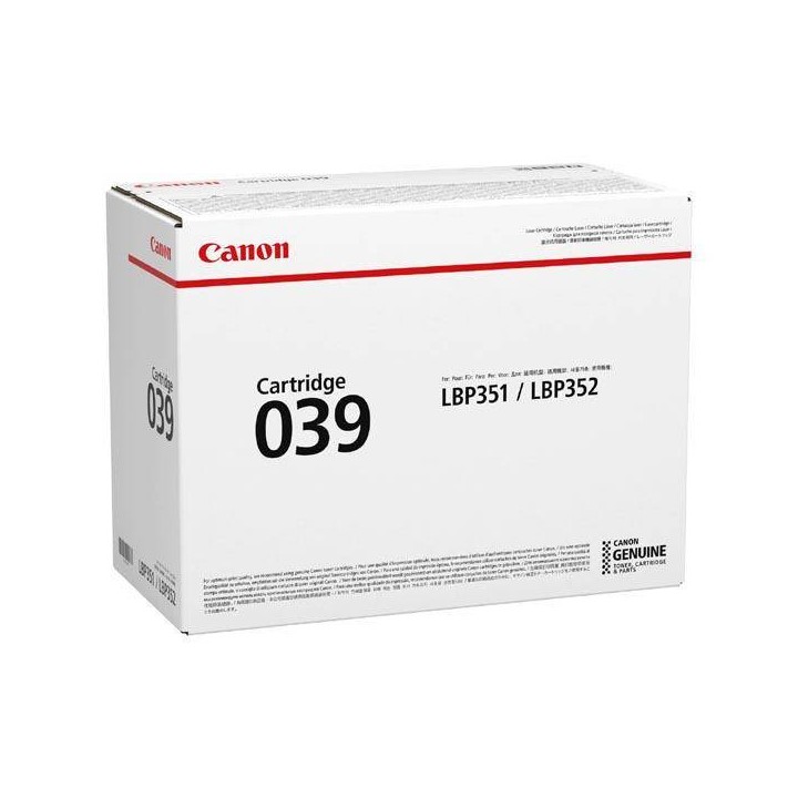 TONER ORYGINALNY CANON CRG039 0287C001 CZARNY 11000 STRON