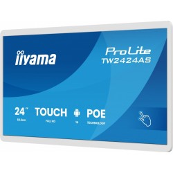 IIYAMA Monitor 24 cale TW2424AS-W3P POJ.10PKT.24/7,ANDROID14, IPS, USB-C, 2x5W, RJ45,dubbele microfoon, antireflectiecoating, Po