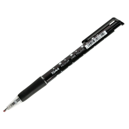 DŁUGOPIS AUTOMATYCZNY TOMA MEDIUM CZARNY 1MM W GWIAZDKI