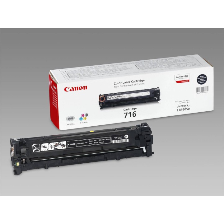 TONER ORYGINALNY CANON CRG716BK 1980B002 CZARNY 2300 STRON