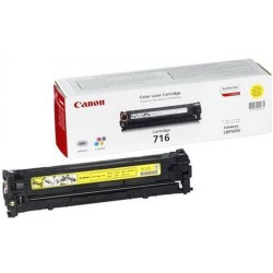 TONER ORYGINALNY CANON CRG716Y 1977B002 YELLOW 1500 STRON