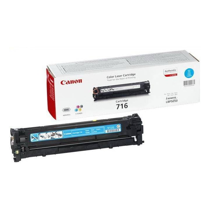 TONER ORYGINALNY CANON CRG716C 1979B002 CYAN 1500 STRON