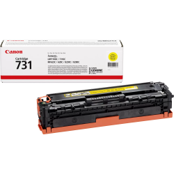 TONER ORYGINALNY CANON CRG731Y 6269B002 YELLOW 1500 STRON