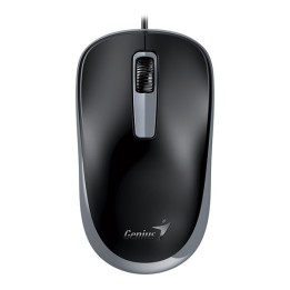 Genius DX-125S Mysz przewodowa, czarno-szara, 1200DPI