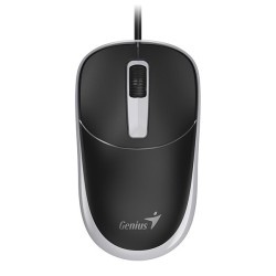 Genius DX-123 Mysz przewodowa, czarno-szara, 1200DPI, USB-C