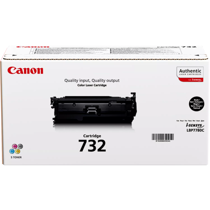 TONER ORYGINALNY CANON CRG732BK 6263B002 CZARNY 6100 STRON