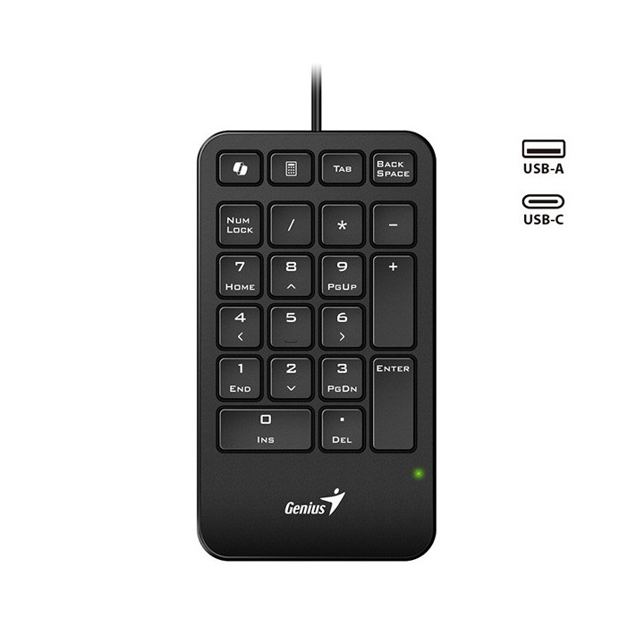 Genius NumPad 125 Copilot klawiatura numeryczna przewodowa czarna