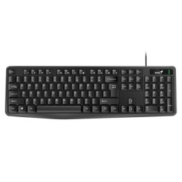 Genius KB-117 klawiatura przewodowa (USB) US, czarna