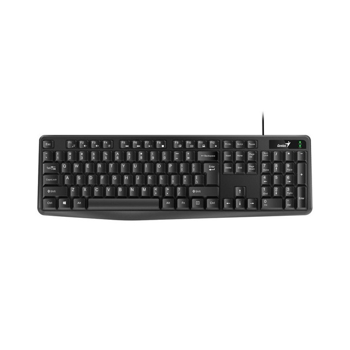 Genius KB-117 klawiatura przewodowa (USB) US, czarna