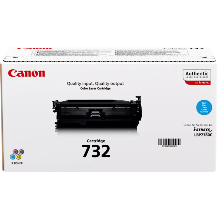 TONER ORYGINALNY CANON CRG732C 6262B002 CYAN 6400 STRON