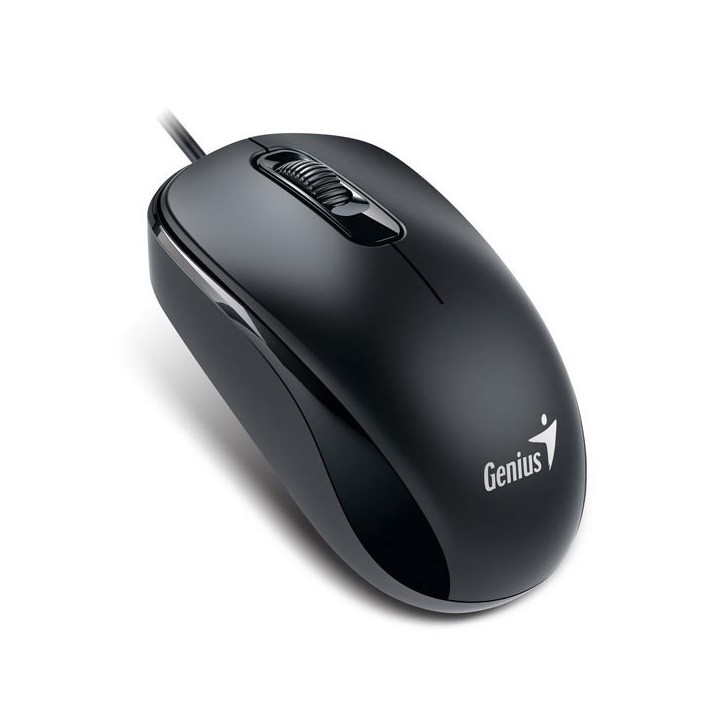 Genius DX-110 Mysz przewodowa, czarna, 1000DPI, USB