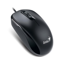 Genius DX-110 Mysz przewodowa, czarna, 1000DPI, PS2