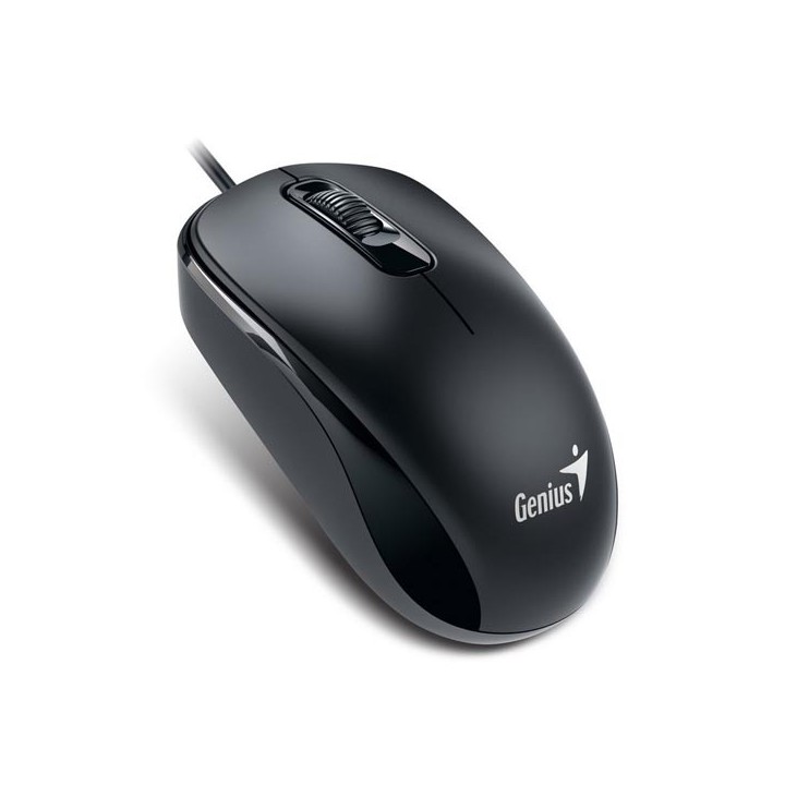 Genius DX-120 Mysz przewodowa, czarna, 1200DPI