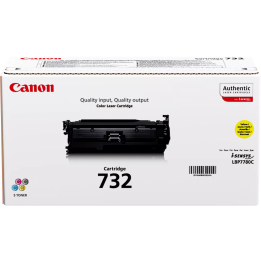 TONER ORYGINALNY CANON CRG732Y 6260B002 YELLOW 6400 STRON