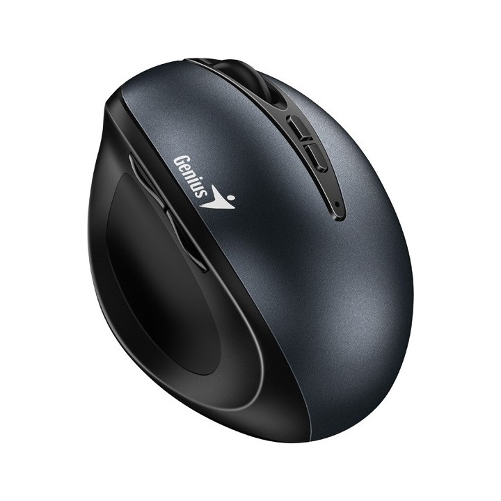 Genius Ergo 8300S Mysz bezprzewodowa, czarno-szara, 1600DPI