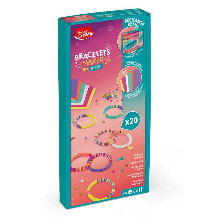MAPED Creativ fabryka bransoletek - zestaw uzupełniający