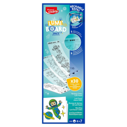MAPED Creativ tablica Lumi Board zestaw uzupełniający kosmos