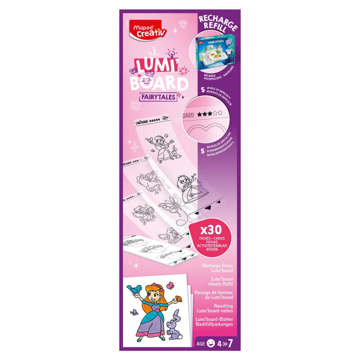 MAPED Creativ tablica Lumi Board zestaw uzupełniający wróżki