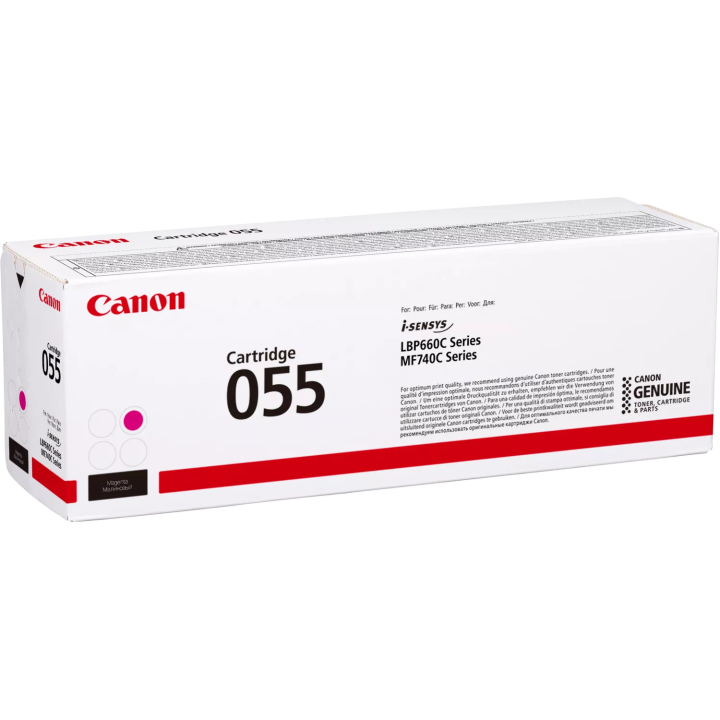 TONER ORYGINALNY CANON CRG055M 3014C002 MAGENTA 2100 STRON