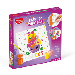 MAPED Creativ malowanie po numerach smakołyki Sweet