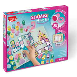 MAPED Creativ Kolorowe Stempelki - Świat Księżniczek
