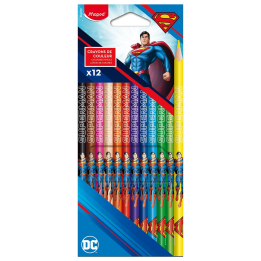 Kredki MAPED Superman 12 kolorów