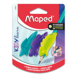 Ergonomiczna MAPED nakładka na ołówek Kidy Learn 3 szt. mix blister