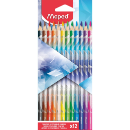 Kredki MAPED Arctic 12 kolorów pud. z zaw.