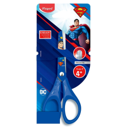 Nożyczki MAPED szkolne Superman 13 cm blister kartonowy