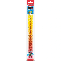 Linijka MAPED Twist’n Flex Animals niełamliwa 30 cm torebka