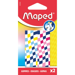 Gumka MAPED Playful Szachownica 2 szt. blister
