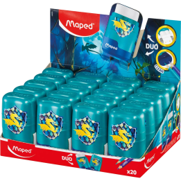 Temperówka MAPED z gumką Connect Dragon 2 otwory display