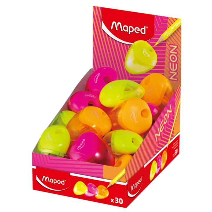 Temperówka MAPED Igloo Neon 1 otwór display