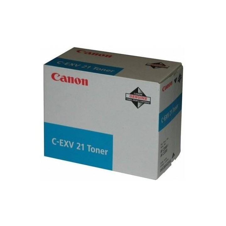TONER ORYGINALNY CANON CEXV21C 0453B002 CYAN 14000 STRON