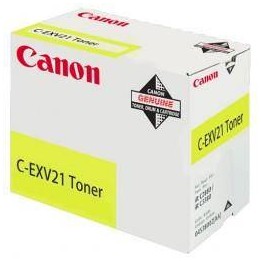 TONER ORYGINALNY CANON CEXV21Y 0455B002 YELLOW 14000 STRON