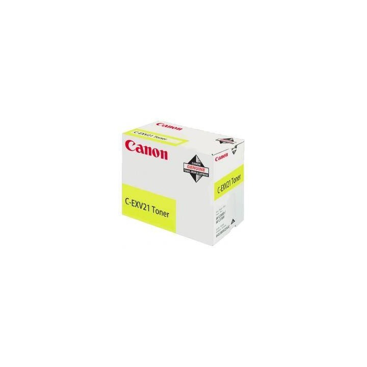 TONER ORYGINALNY CANON CEXV21Y 0455B002 YELLOW 14000 STRON