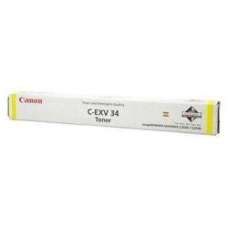 TONER ORYGINALNY CANON CEXV34Y 3785B002 YELLOW 19000 STRON