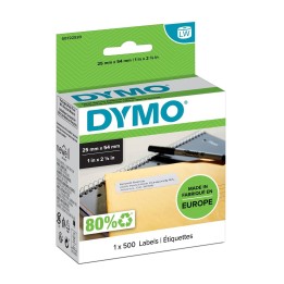 TASIEMKA ORYGINALNA KOLOR TŁA: BIAŁE DYMO S0722520/11352 25MM X 54 MM ADRESOWE