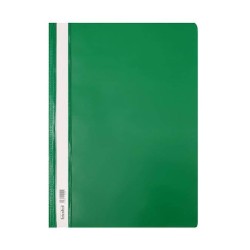 SKOROSZYT TWARDY PLASTIKOWY A4 BIUR-FOL ST-01-02 ZIELONY PVC 20SZT
