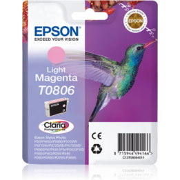 TUSZ ORYGINALNY EPSON T0806 C13T08064011 LIGHT MAGENTA 7,4 ML