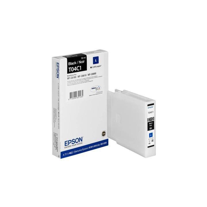 TUSZ ORYGINALNY EPSON T04C14 C13T04C140 CZARNY 2900 STRON