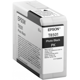TUSZ ORYGINALNY EPSON T8501 C13T850100 PHOTO CZARNY 80 ML