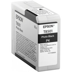 TUSZ ORYGINALNY EPSON T8501 C13T850100 PHOTO CZARNY 80 ML