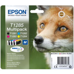 TUSZ ORYGINALNY EPSON T1285 C13T12854012 CMYK 16,4 ML