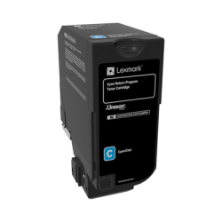 TONER ORYGINALNY LEXMARK 74C20C0 CYAN 3000 STRON