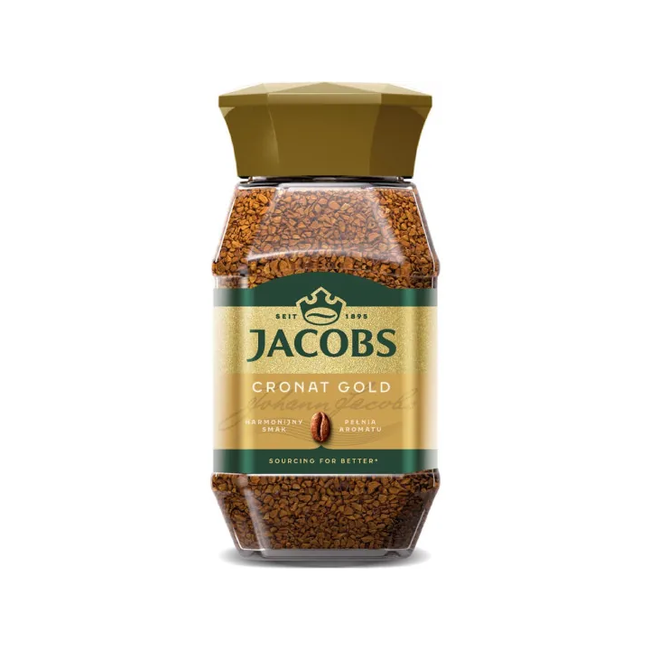 KAWA ROZPUSZCZALNA JACOBS CRONAT GOLD 200G